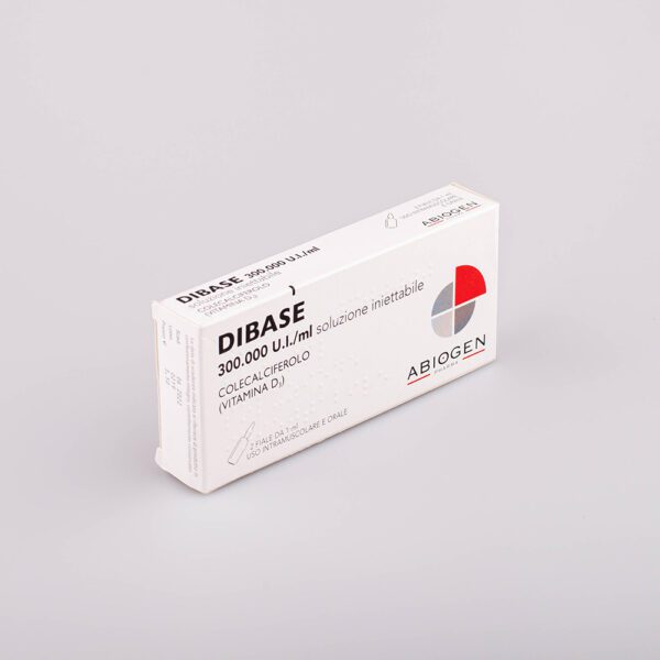 Витамин D3 Дибас 300.000 Италия Dibase Vitamin D3 для иньекций 1 мл 2 ампулы